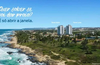 No ilha de pharos, na pedra do sal, apto. 1/4, 46m², 5º andar equivalente 7º