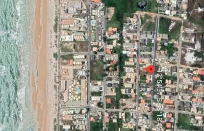 Excelente terreno 600 m² em stella maris na região do mamelucos, plano, com acesso p/ 2 ruas.