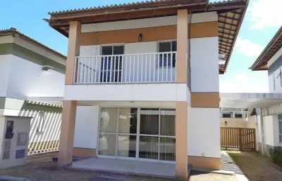 Em stella maris, casa 4/4, nascente, duplex, condomínio c/ 60 unidades