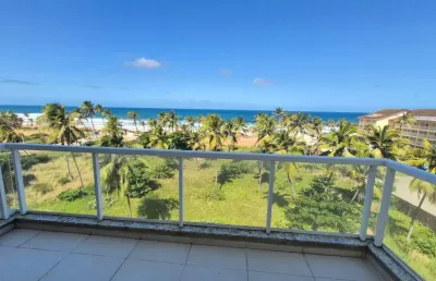 Vista mar, nascente no melhor de stella maris, maravilhosa cobertura 3/4 c/suítes e varandas