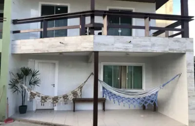 Beira mar em cabo frio no paraíso da praia do foguete, excelente casa, em condomínio c/ 4 unidades..