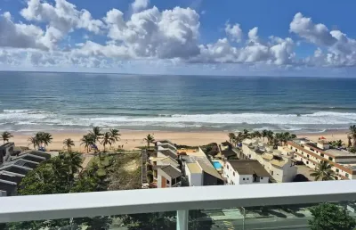 Maravilhoso 2/4, nascente, frente mar, vista panorâmica, em stella maris