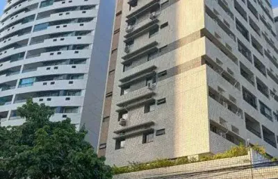 Cobertura nascente 280 m2com 4 quartos - boa viagem - recife - pe