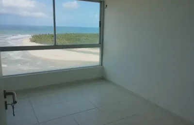 Apartamento frente mar com 2 quartos no edf. marina da barra