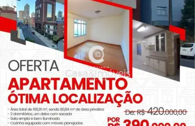 Apartamento à venda, centro, uniao da vitoria - pr. financiável