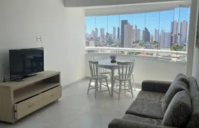 Apartamento 2q (1 suíte) – andar alto com vista mar – condomínio estrela do atlântico – ponta negra