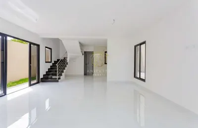 Casa em condomínio fechado com 3 quartos à venda na rua edmundo de amicis, 327, xaxim, curitiba por r$ 890.000
