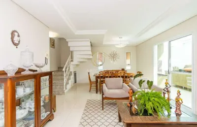 Casa em condomínio fechado com 4 quartos à venda na rua eduardo gerber, 71, jardim das américas, curitiba por r$ 1.280.000