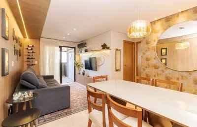 Apartamento com 3 quartos à venda na rua santa rita de cássia, 93, ahú, curitiba por r$ 1.098.000
