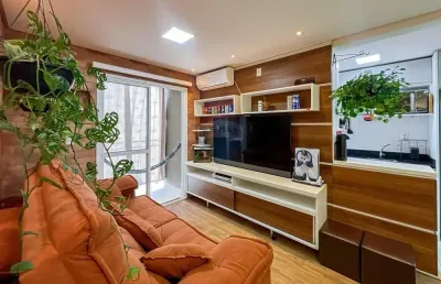 Apartamento 2 dormitórios com 1 suíte à venda condomínio ecco villagio bairro igara canoas rs