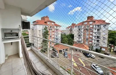 Apartamento 2 quartos com sacada e churrasqueira em canoas - semi mobiliado - jardim baviera