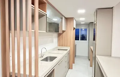 Apartamento para locação de 100m2 privativos com suíte, sacada e churrasqueira!