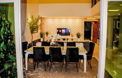 Casa com 5 dormitórios à venda, 440 m² por r$ 3.950.000,00 - parque do jiqui - parnamirim/rn