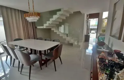 Casa com 4 dormitórios à venda, 320 m² por r$ 3.100.000,00 - parque do jiqui - parnamirim/rn