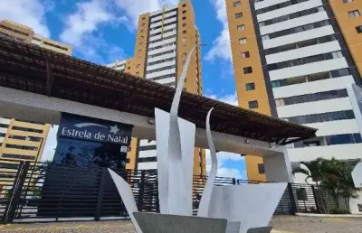 Apartamento com 3 dormitórios para alugar, 85 m² por r$ 2.700,00/mês - cidade satélite - natal/rn