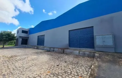 Galpão para alugar, 605 m² por r$ 10.000,00/mês - candelária - natal/rn