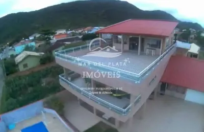 Casa para venda em florianópolis, são joão do rio vermelho, 4 dormitórios, 1 suíte, 6 banheiros, 3 vagas