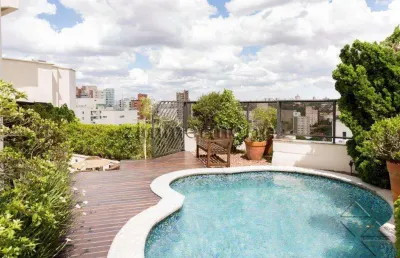 Cobertura com 4 quartos à venda na avenida iraí, --, moema, são paulo, 376 m2 por r$ 4.500.000