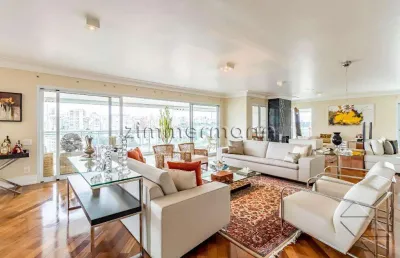 Apartamento com 4 quartos à venda na rua conselheiro fernandes torres, --, pacaembu, são paulo, 438 m2 por r$ 7.000.000