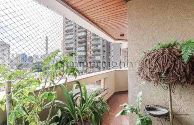 Apartamento com 4 quartos à venda na rua novo cancioneiro, --, brooklin, são paulo, 135 m2 por r$ 950.000