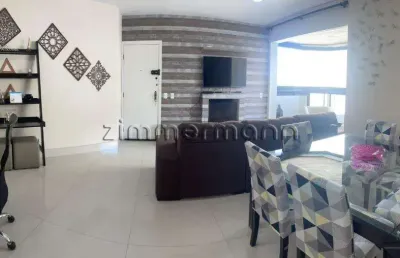 Apartamento com 3 quartos à venda na rua manoel carneiro silva, --, bosque da saúde, são paulo, 110 m2 por r$ 870.000