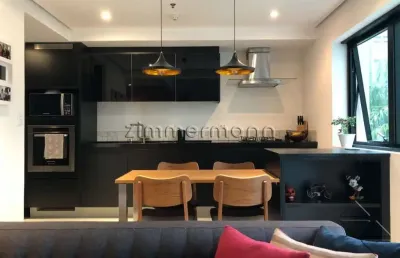 Apartamento com 2 quartos à venda na avenida ibijaú, --, moema, são paulo, 65 m2 por r$ 1.280.000