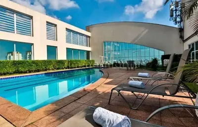 Flat com 1 quarto à venda na avenida sabiá, --, moema, são paulo, 29 m2 por r$ 372.000