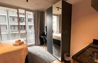 Apartamento com 1 quarto à venda na rua frei caneca, --, consolação, são paulo, 20 m2 por r$ 480.000
