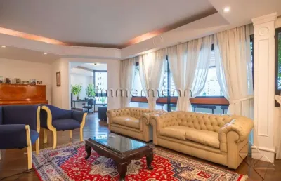 Apartamento com 4 quartos à venda na avenida rouxinol, --, moema, são paulo, 200 m2 por r$ 2.650.000