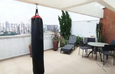 Cobertura com 2 quartos à venda na avenida itaboraí, --, chácara inglesa, são paulo, 253 m2 por r$ 1.380.000