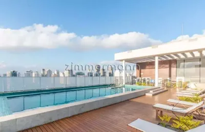 Apartamento com 1 quarto à venda na rua henri dunant, --, chácara santo antônio, são paulo, 33 m2 por r$ 675.000
