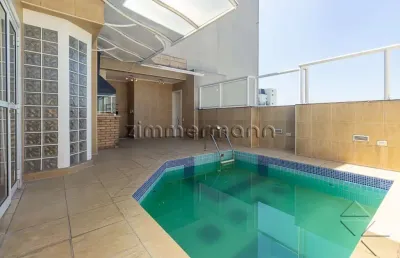 Cobertura com 3 quartos à venda na rua araguari, --, moema, são paulo, 222 m2 por r$ 2.600.000