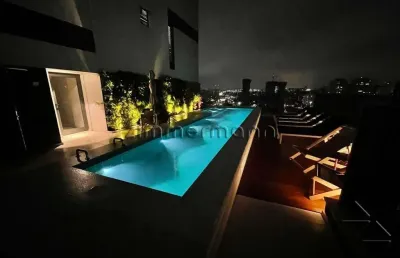 Apartamento com 1 quarto à venda na rua stela marina, --, campo belo, são paulo, 25 m2 por r$ 590.000