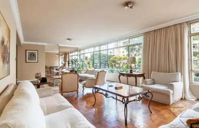 Apartamento com 4 quartos à venda na alameda joaquim eugênio de lima, --, jardim paulista, são paulo, 310 m2 por r$ 3.200.000