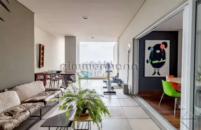 Apartamento com 2 quartos à venda na rua camburiú, --, vila ipojuca, são paulo, 124 m2 por r$ 1.800.000