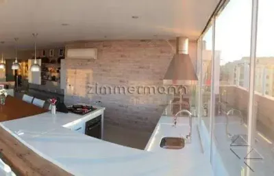Cobertura com 4 quartos à venda na rua indiana, --, brooklin, são paulo, 264 m2 por r$ 3.200.000