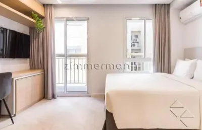 Apartamento com 1 quarto à venda na rua alves guimarães, --, pinheiros, são paulo, 25 m2 por r$ 525.000