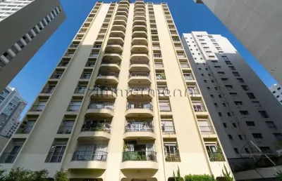 Apartamento com 4 quartos à venda na avenida rouxinol, --, moema, são paulo, 160 m2 por r$ 2.100.000