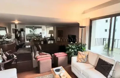 Apartamento com 4 quartos à venda na rua do chá, --, real parque, são paulo, 285 m2 por r$ 1.650.000