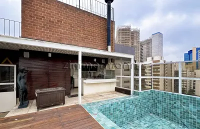 Cobertura com 4 quartos à venda na alameda dos arapanés, --, moema, são paulo, 400 m2 por r$ 5.500.000