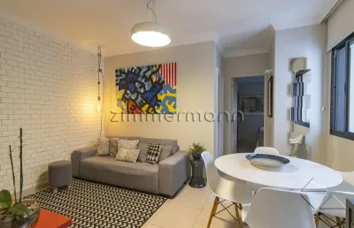 Apartamento com 2 quartos à venda na rua juquis, --, moema, são paulo, 49 m2 por r$ 850.000