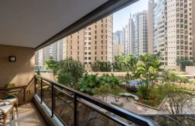 Apartamento com 3 quartos à venda na avenida jandira, --, moema, são paulo, 120 m2 por r$ 1.900.000
