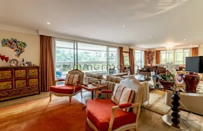Apartamento com 4 quartos à venda na rua jorge americano, --, alto da lapa, são paulo, 366 m2 por r$ 4.680.000