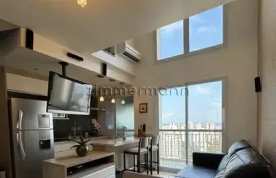 Apartamento com 1 quarto à venda na rua charles spencer chaplin, --, vila andrade, são paulo, 50 m2 por r$ 545.000