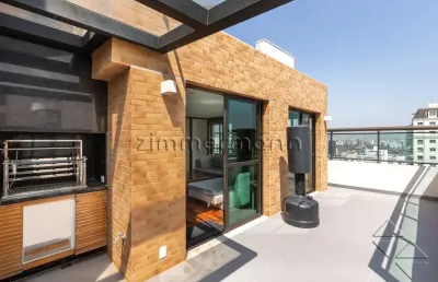 Cobertura com 2 quartos à venda na rua saint hilaire, --, jardim paulista, são paulo, 178 m2 por r$ 5.500.000