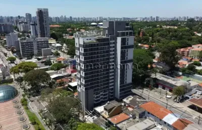 Apartamento com 1 quarto à venda na avenida adolfo pinheiro, --, santo amaro, são paulo, 31 m2 por r$ 385.000