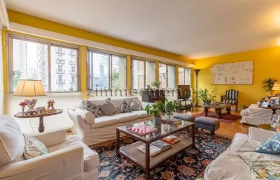Apartamento com 3 quartos à venda na rua padre joão manuel, --, jardim américa, são paulo, 172 m2 por r$ 3.199.000