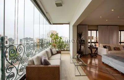 Apartamento com 4 quartos à venda na rua dom paulo pedrosa, --, real parque, são paulo, 290 m2 por r$ 1.990.000