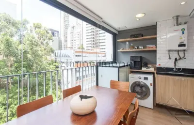 Apartamento com 2 quartos à venda na rua cardeal arcoverde, --, pinheiros, são paulo, 58 m2 por r$ 1.120.000