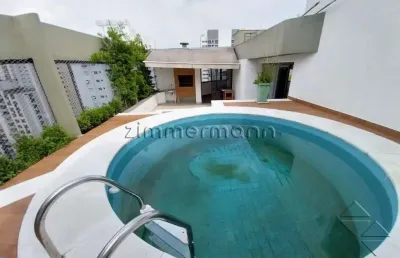 Cobertura com 4 quartos à venda na alameda jauaperi, --, moema, são paulo, 274 m2 por r$ 4.100.000